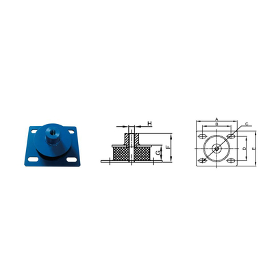Construction Machinery Mounting MSA/SW