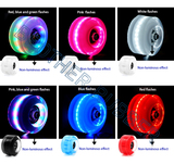 Wholesale 4 PU LED Flashing Wheels Adjustable Flash Inline Roller Skate Wheel